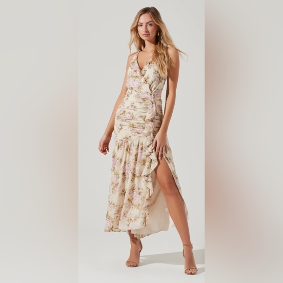 Astr The Label Kiana Dress floral dress size M - Picture 2 of 3